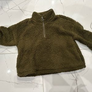 Thread & Supply crop Sherpa jacket